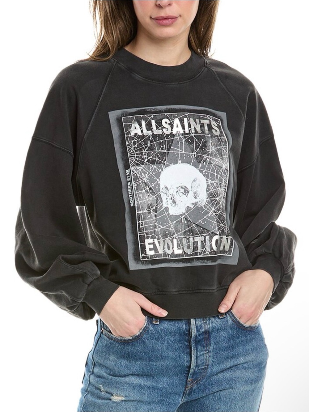 AllSaints Tayla Graphic Sweatshirt